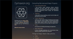 Desktop Screenshot of dymaxion.org